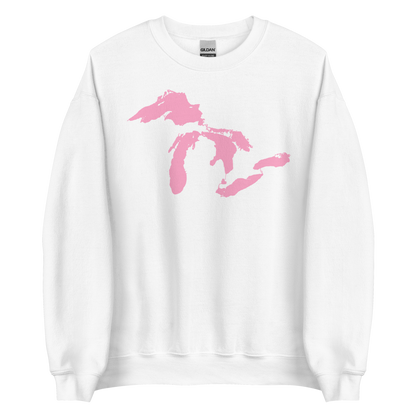 Great Lakes Sweatshirt | Unisex Standard - Caddie Pink