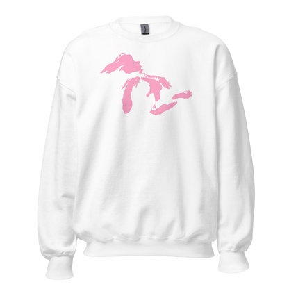 Great Lakes Sweatshirt | Unisex Standard - Caddie Pink