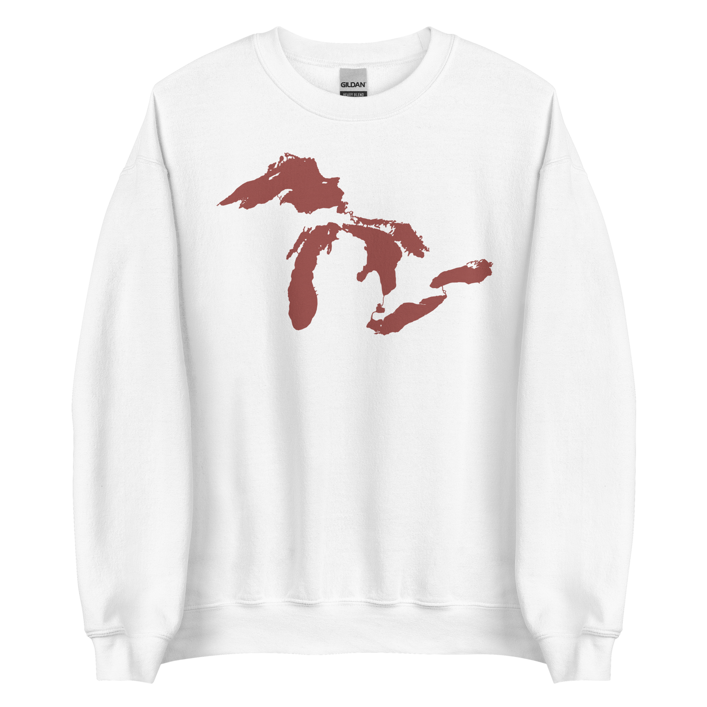 Great Lakes Sweatshirt | Unisex Standard - Ore Dock Red