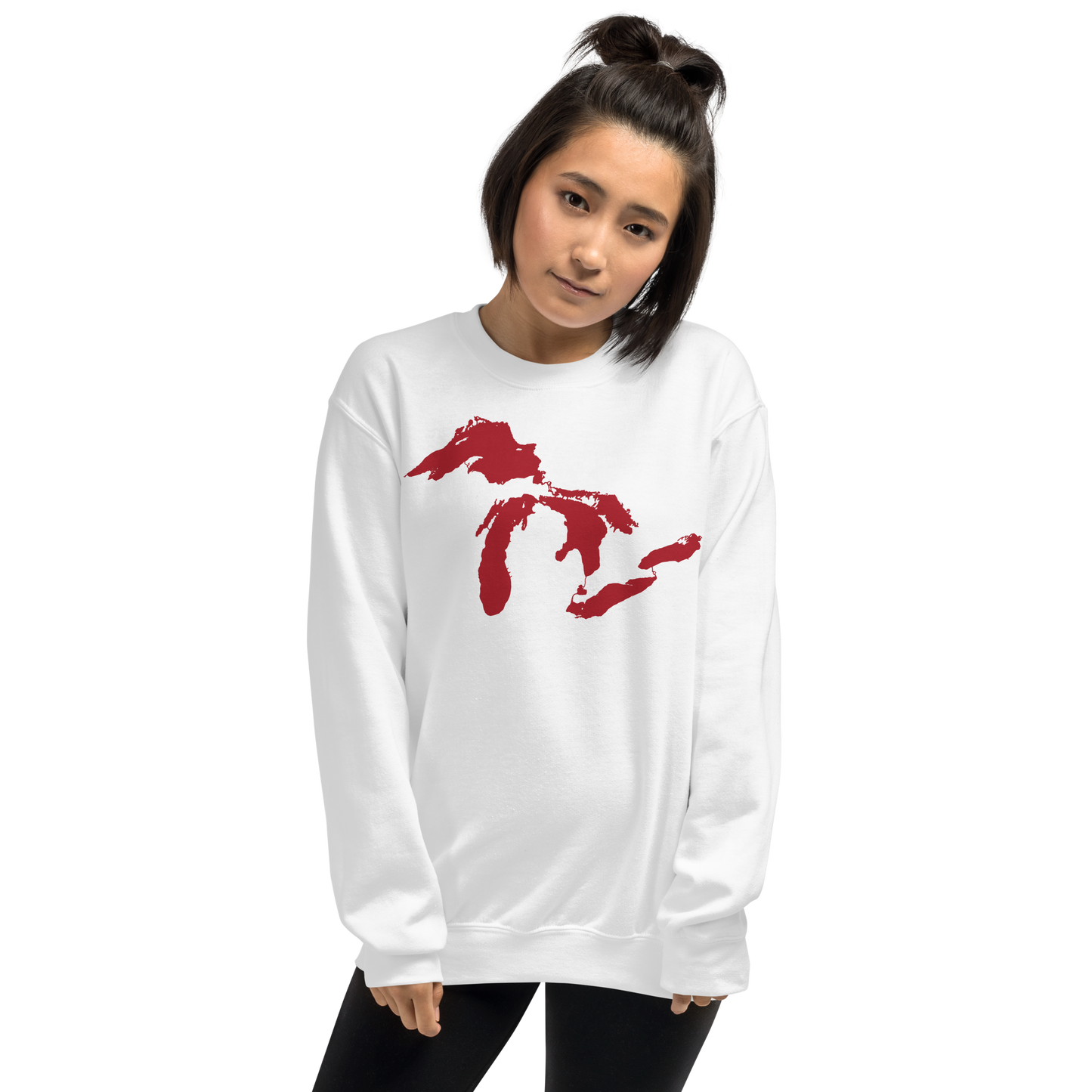 Great Lakes Sweatshirt | Unisex Standard - Thimbleberry Red