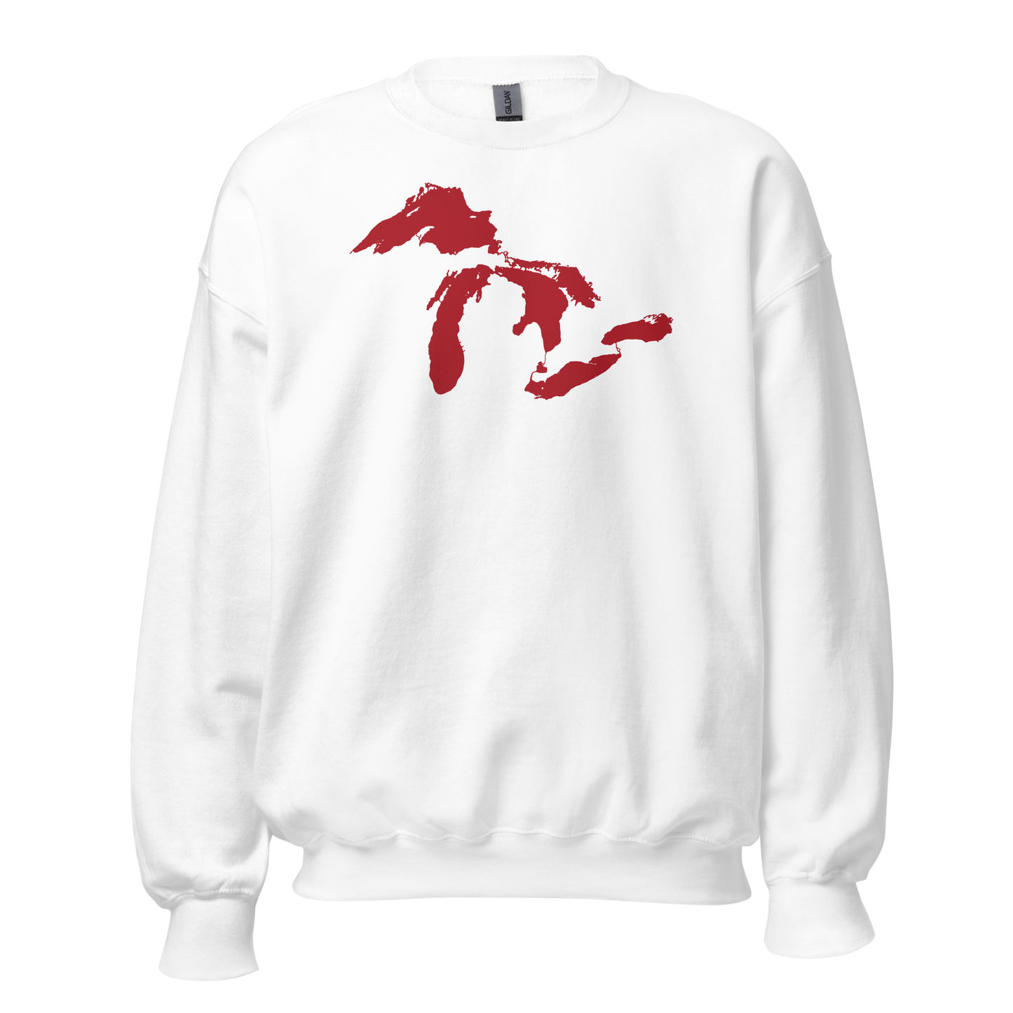 Great Lakes Sweatshirt | Unisex Standard - Thimbleberry Red