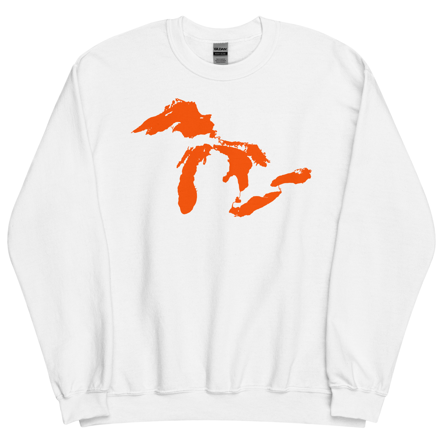 Great Lakes Sweatshirt | Unisex Standard - Holland Orange