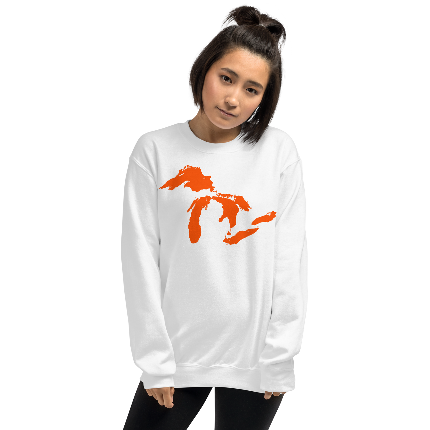 Great Lakes Sweatshirt | Unisex Standard - Holland Orange