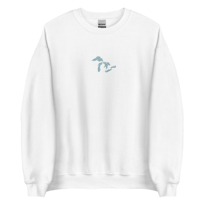 Great Lakes Sweatshirt | Unisex Standard - Caddie Blue Emb.