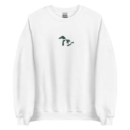 Great Lakes Sweatshirt | Unisex Standard - Laconic Green Emb.