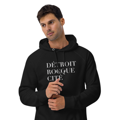 'Détroit Rocque Cité' Hoodie | Unisex Organic