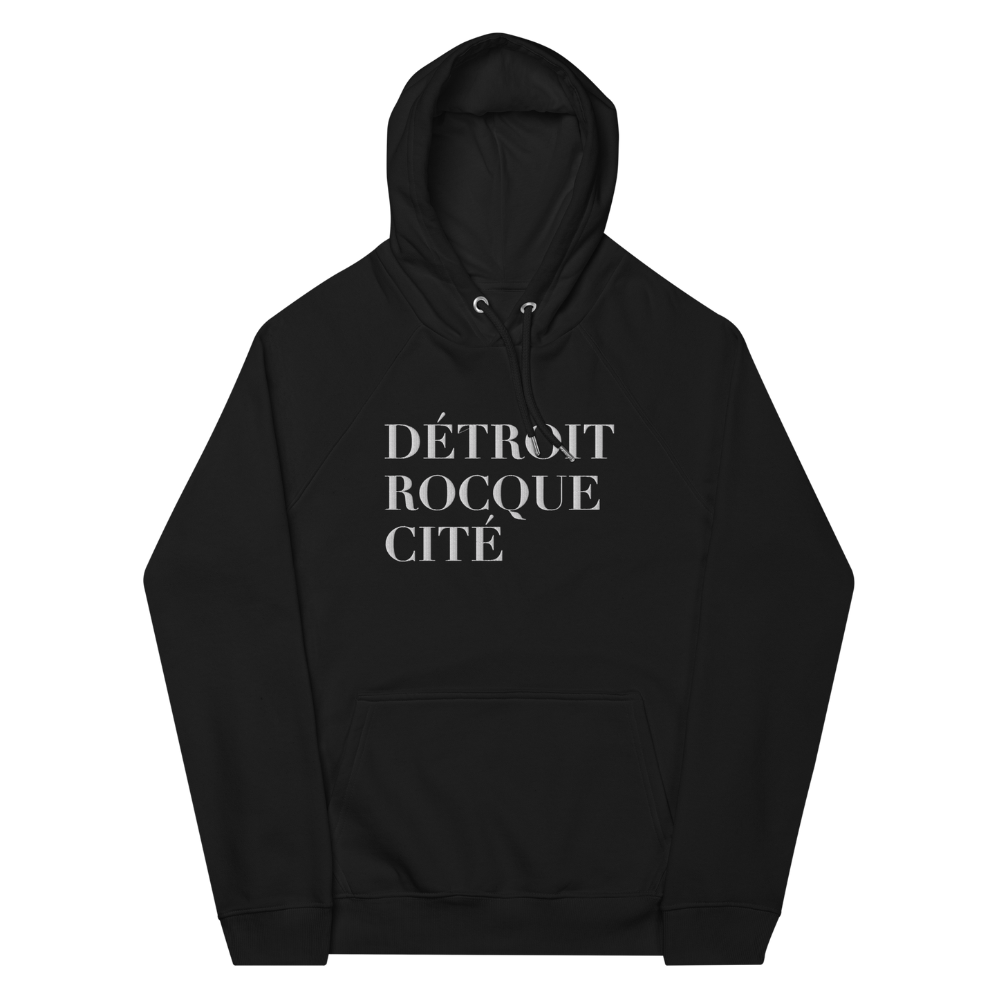 'Détroit Rocque Cité' Hoodie | Unisex Organic