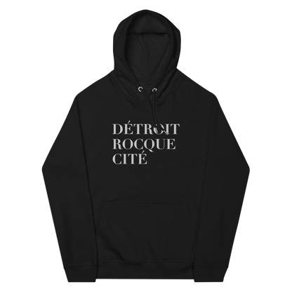 'Détroit Rocque Cité' Hoodie | Unisex Organic