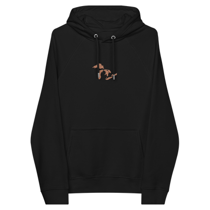 Great Lakes Hoodie (Copper) | Unisex Organic - Emb.