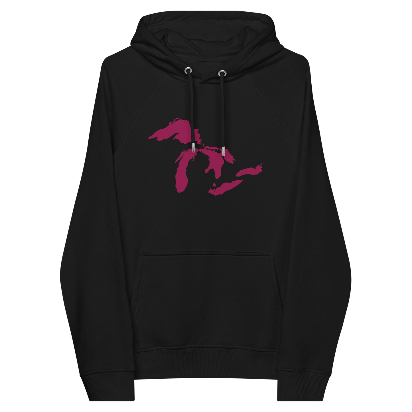 Great Lakes Hoodie (Ruby Red) | Unisex Organic