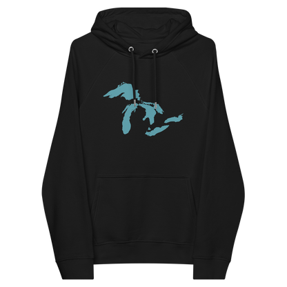 Great Lakes Hoodie (Huron Blue) | Unisex Organic