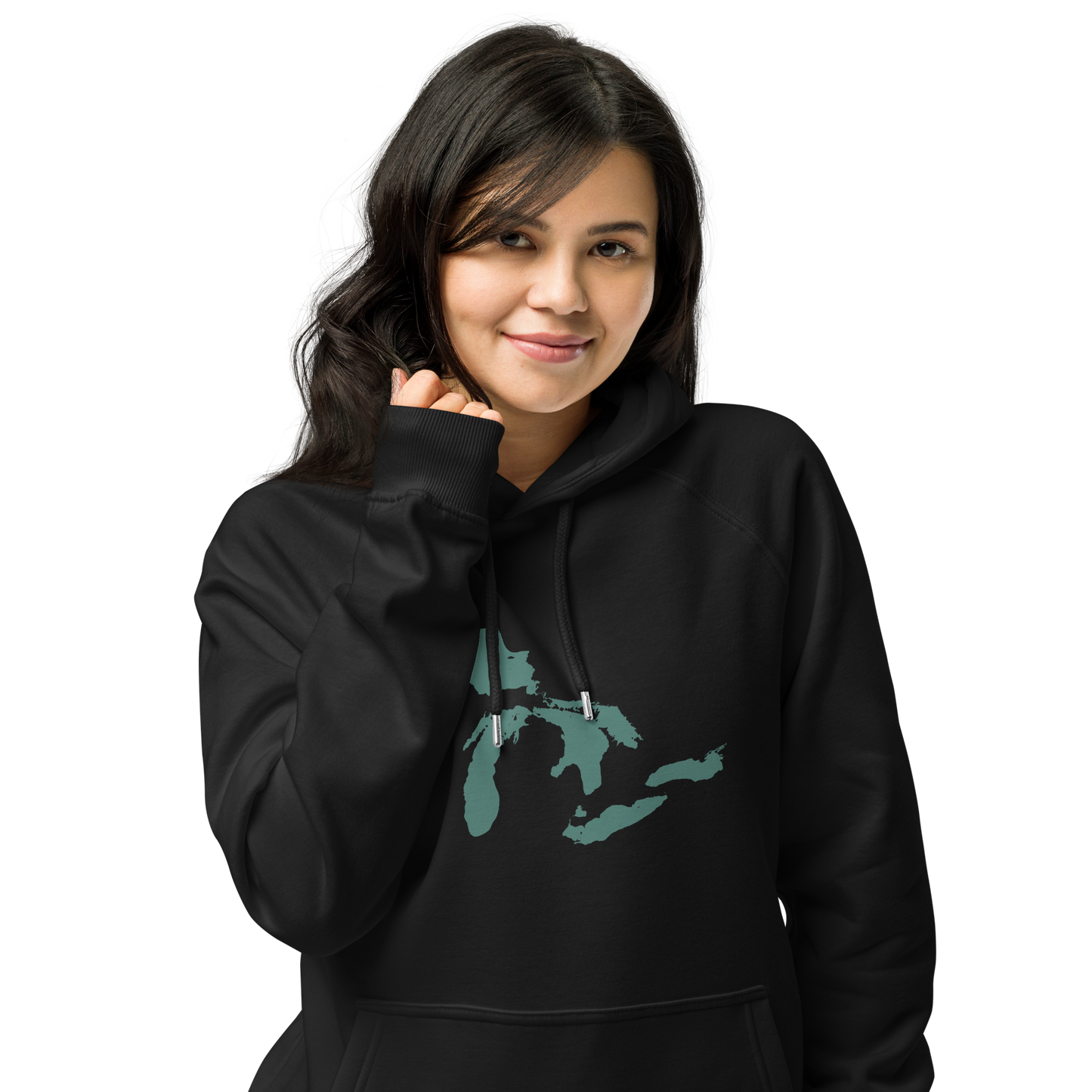 Great Lakes Hoodie (Copper Green) | Unisex Organic