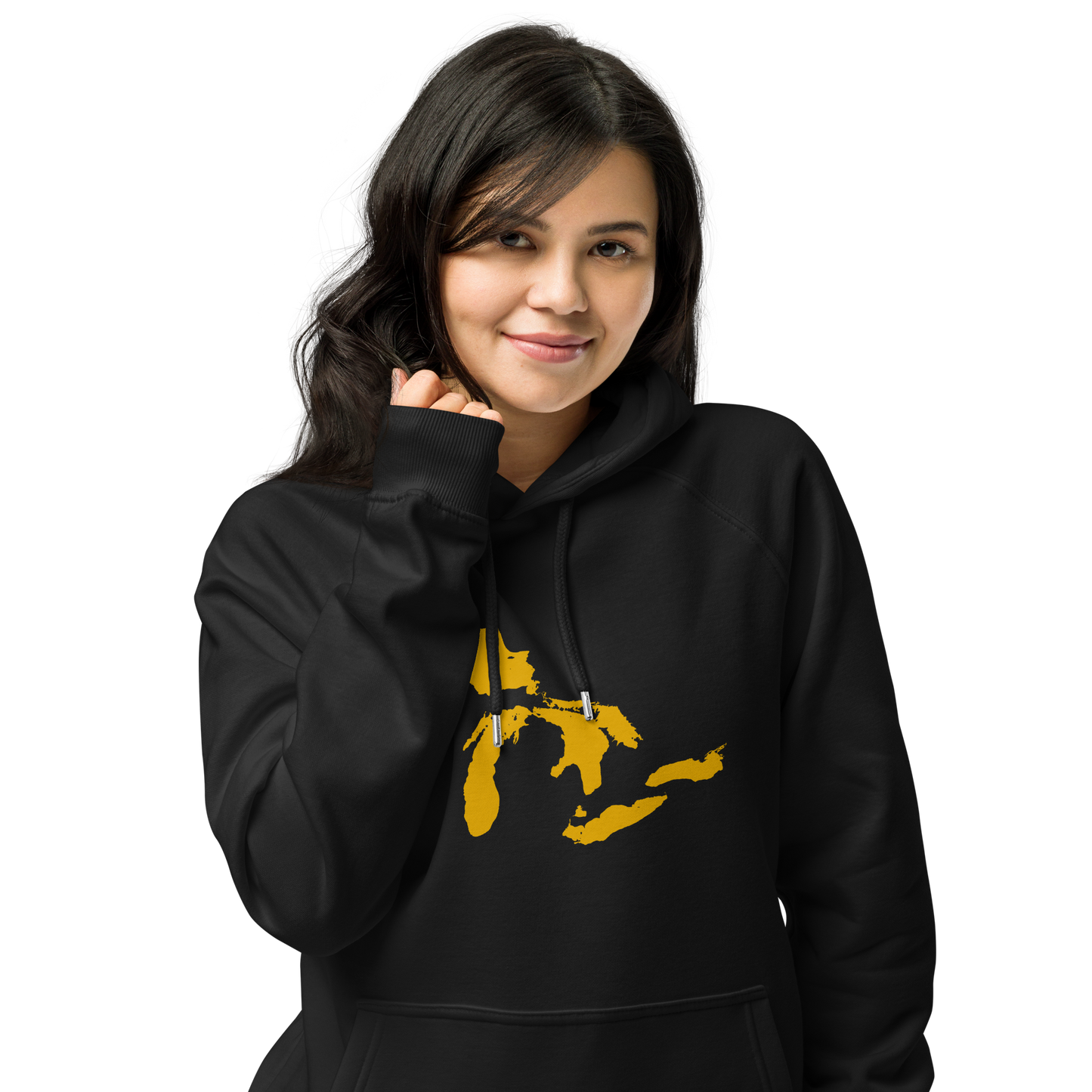 Great Lakes Hoodie (Gold) | Unisex Organic