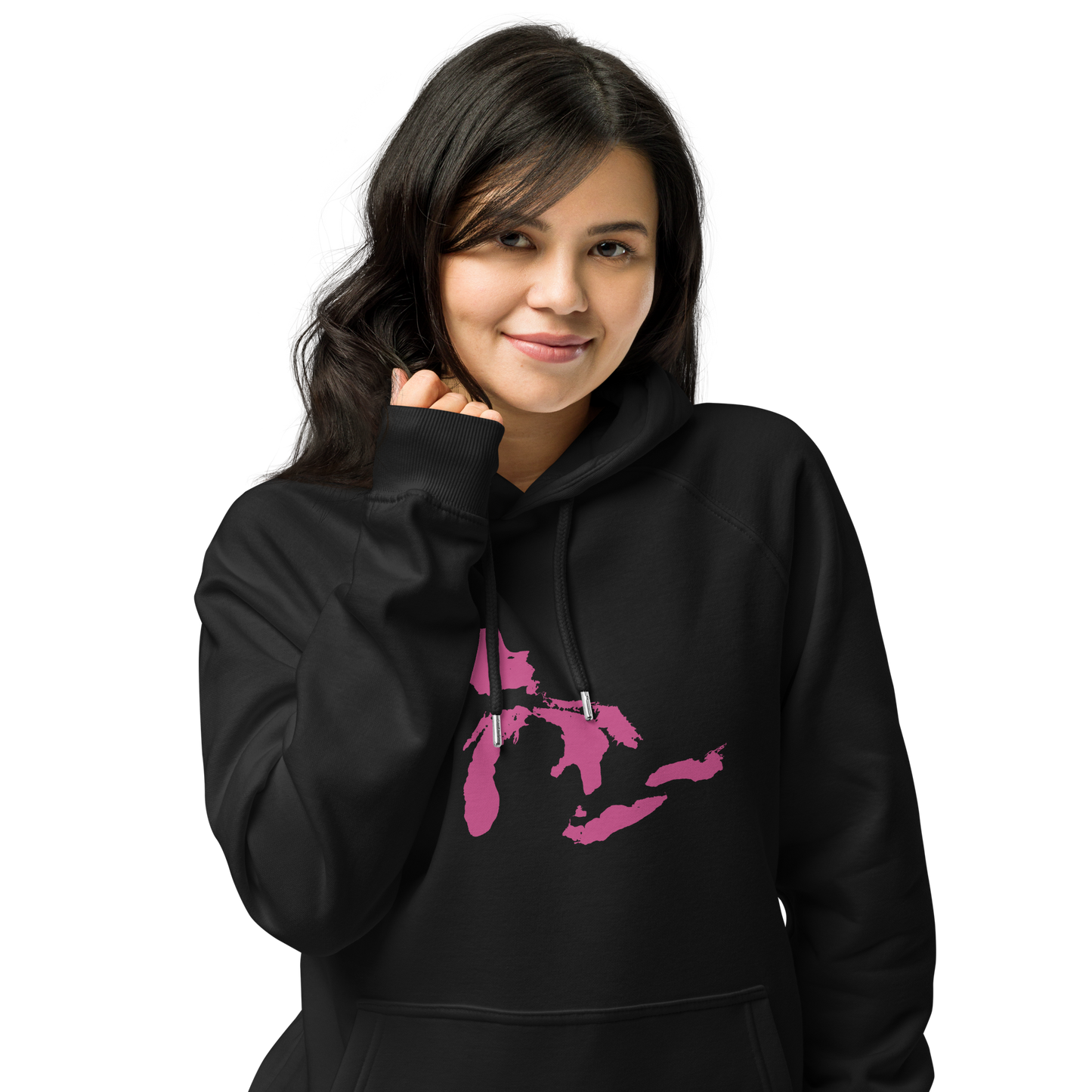 Great Lakes Hoodie (Apple Blossom Pink) | Unisex Organic