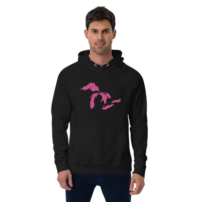 Great Lakes Hoodie (Apple Blossom Pink) | Unisex Organic