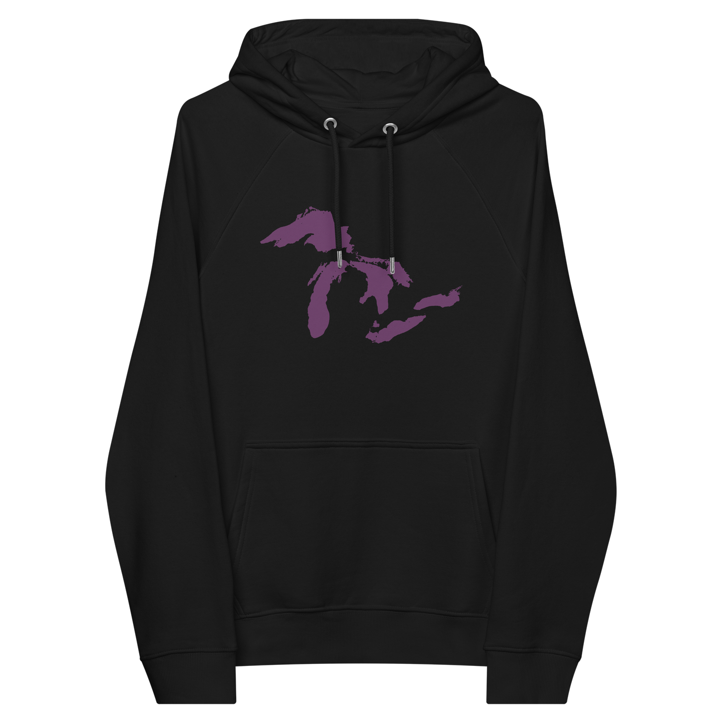 Great Lakes Hoodie (Plum) | Unisex Organic