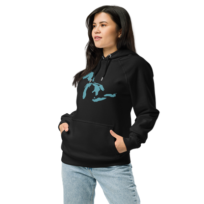 Great Lakes Hoodie (Huron Blue) | Unisex Organic