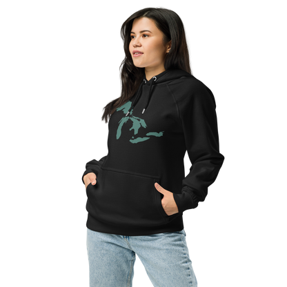 Great Lakes Hoodie (Copper Green) | Unisex Organic