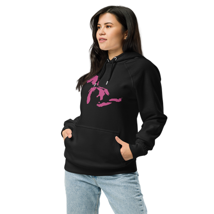 Great Lakes Hoodie (Apple Blossom Pink) | Unisex Organic