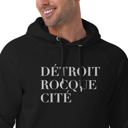 'Détroit Rocque Cité' Hoodie | Unisex Organic