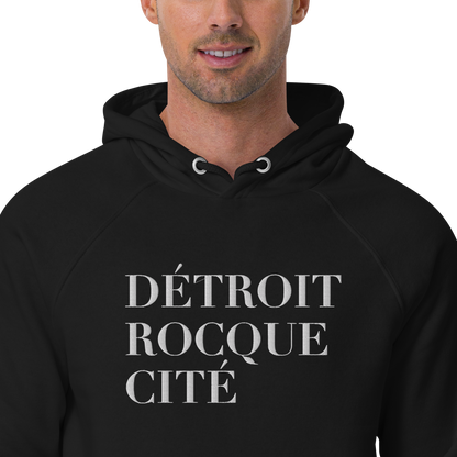 'Détroit Rocque Cité' Hoodie | Unisex Organic