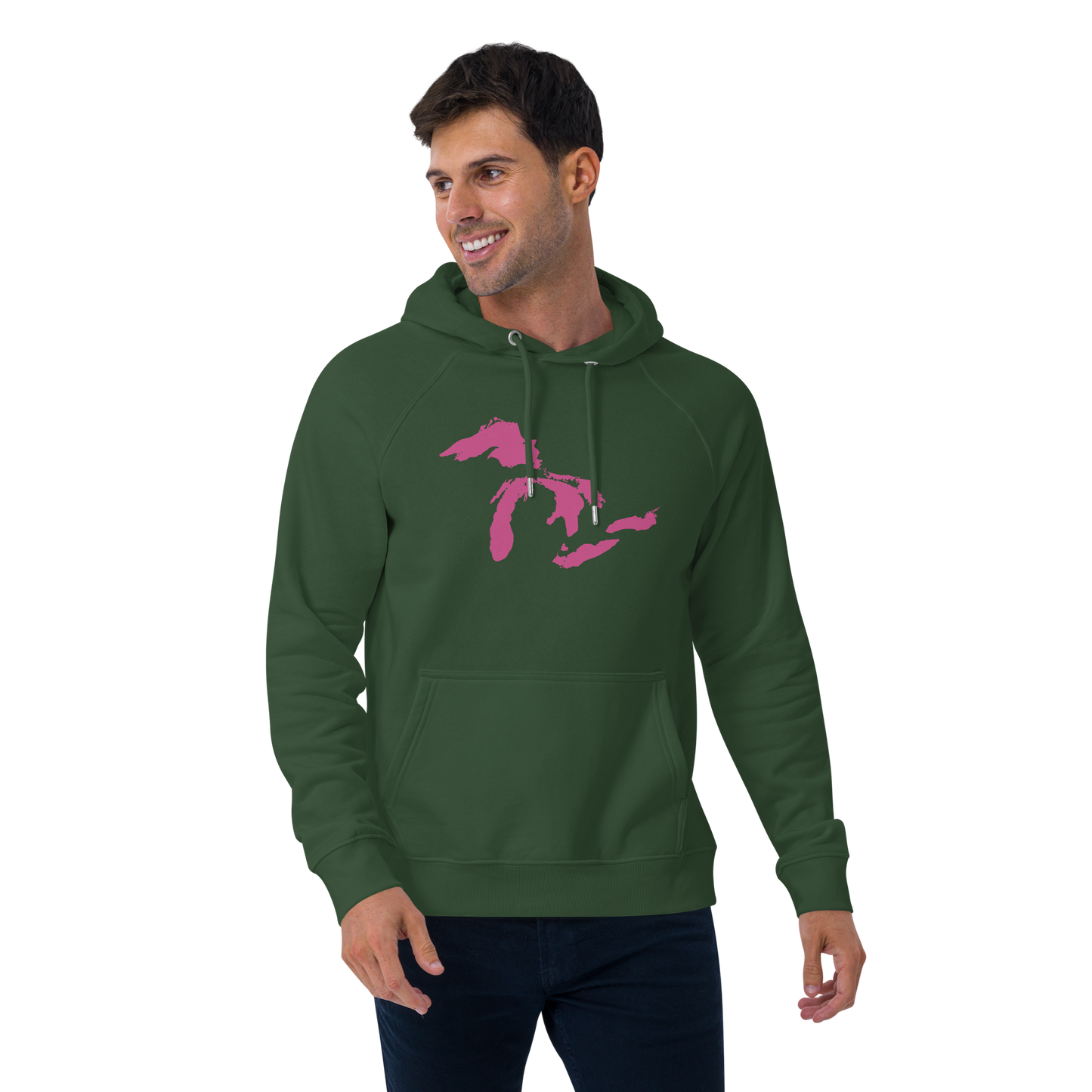 Great Lakes Hoodie (Apple Blossom Pink) | Unisex Organic