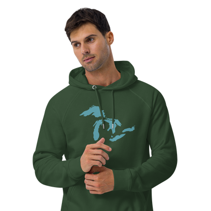 Great Lakes Hoodie (Huron Blue) | Unisex Organic