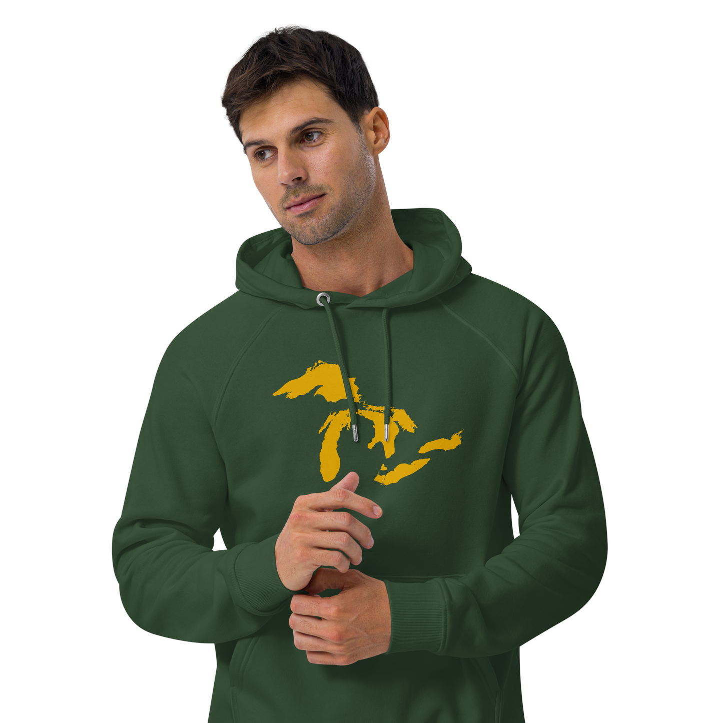 Great Lakes Hoodie (Gold) | Unisex Organic