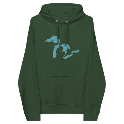 Great Lakes Hoodie (Huron Blue) | Unisex Organic