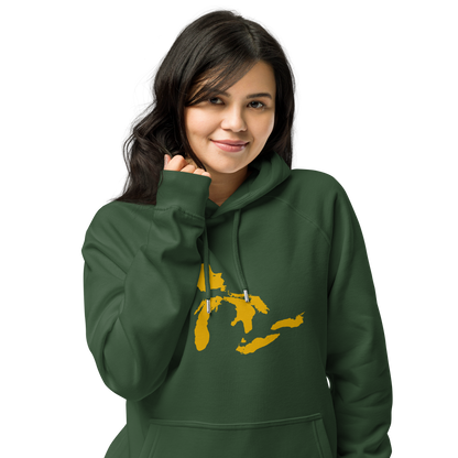 Great Lakes Hoodie (Gold) | Unisex Organic