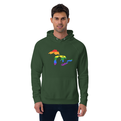 Great Lakes Hoodie (Rainbow Pride Edition) | Unisex Organic