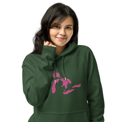 Great Lakes Hoodie (Apple Blossom Pink) | Unisex Organic