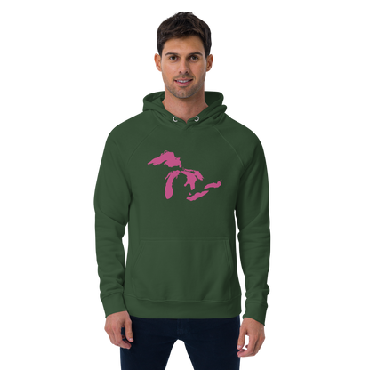 Great Lakes Hoodie (Apple Blossom Pink) | Unisex Organic