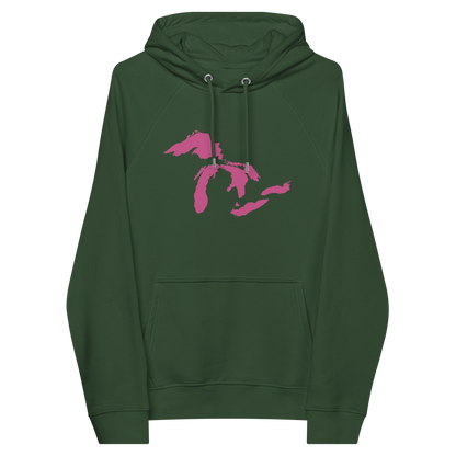 Great Lakes Hoodie (Apple Blossom Pink) | Unisex Organic