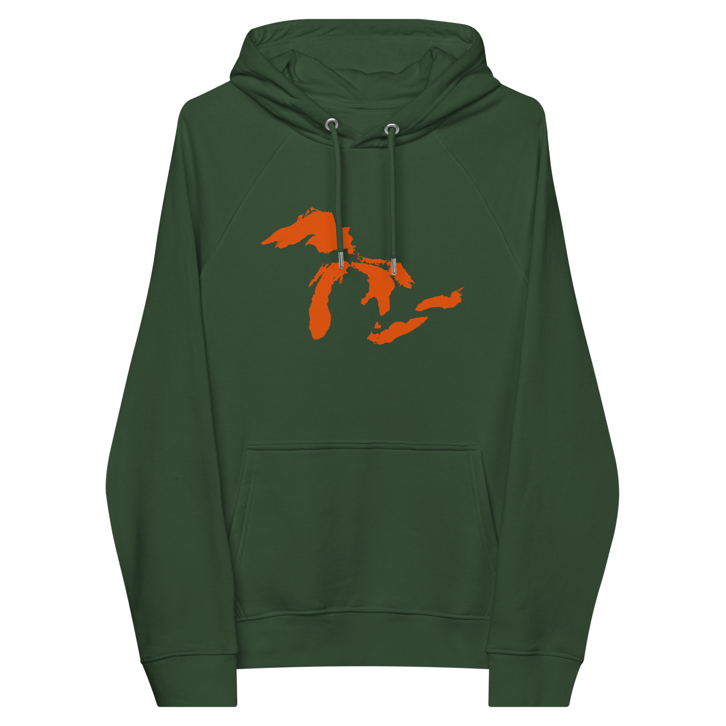 Great Lakes Hoodie (Maple Leaf Orange) | Unisex Organic