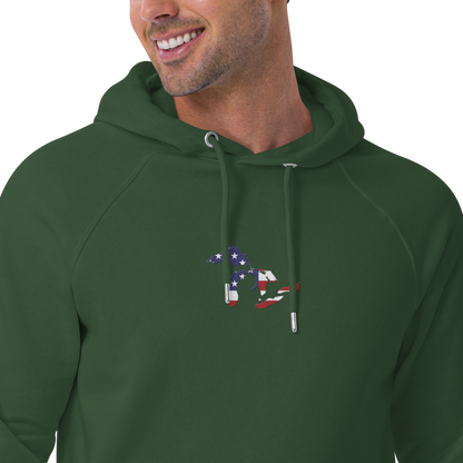 Great Lakes Hoodie (Patriotic Edition) | Unisex Organic - Emb.