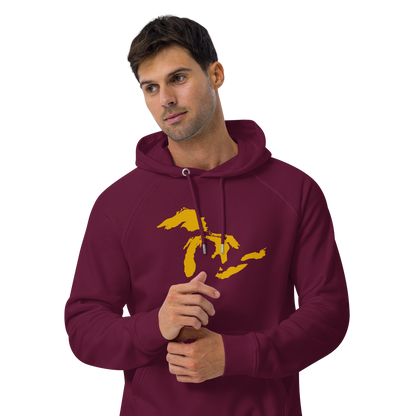 Great Lakes Hoodie (Gold) | Unisex Organic