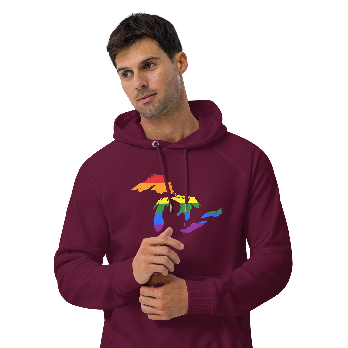 Great Lakes Hoodie (Rainbow Pride Edition) | Unisex Organic