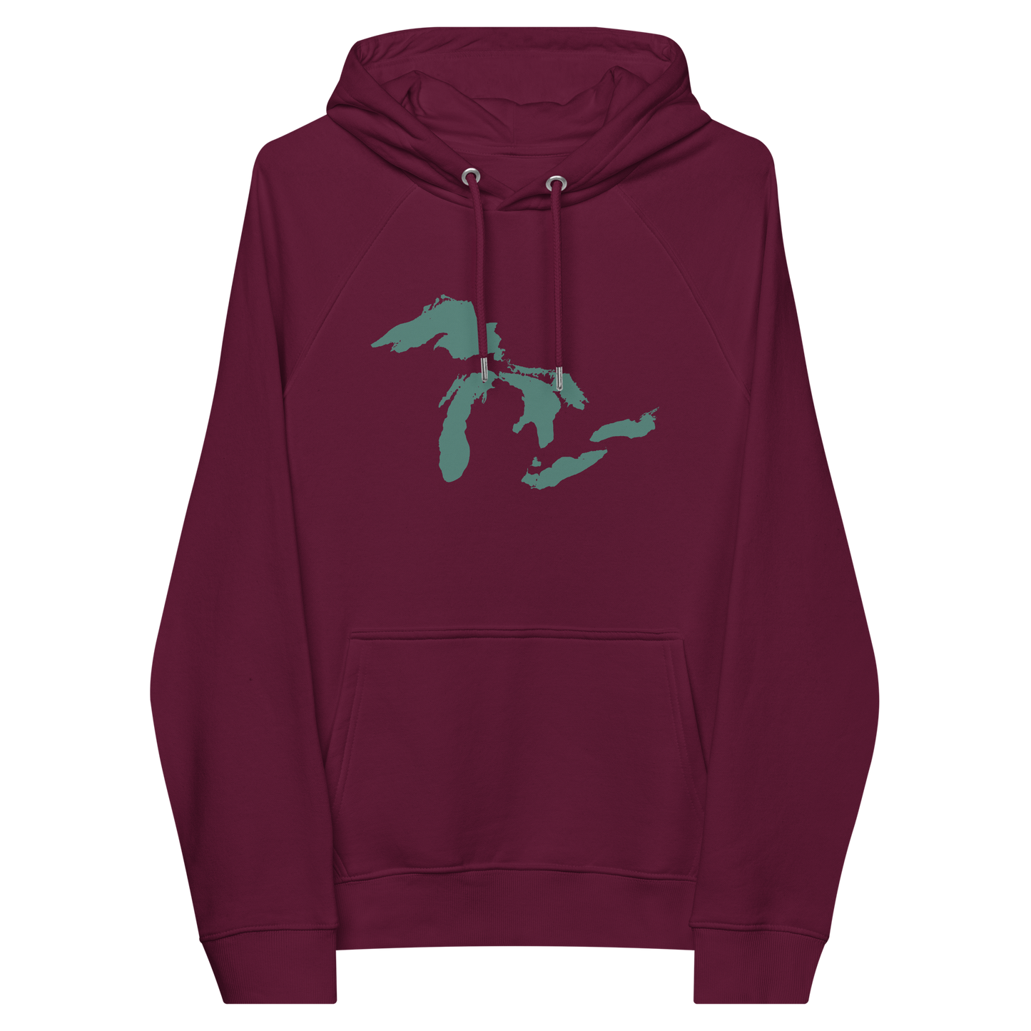 Great Lakes Hoodie (Copper Green) | Unisex Organic