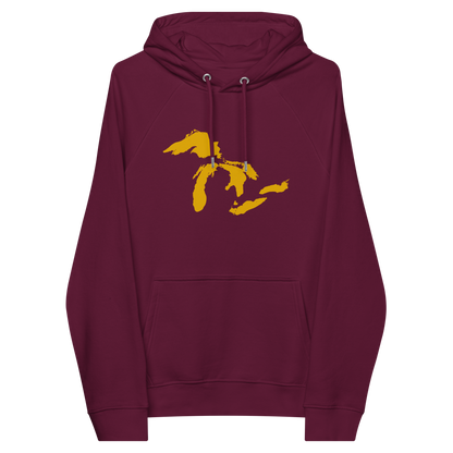 Great Lakes Hoodie (Gold) | Unisex Organic