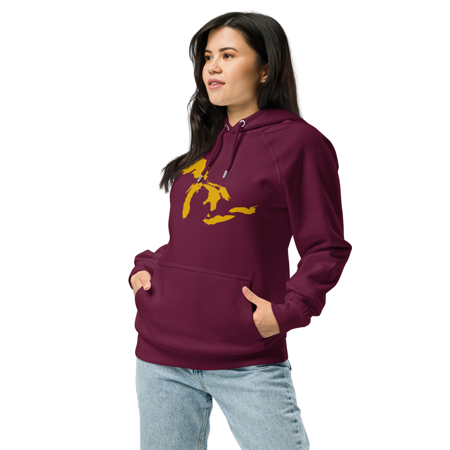 Great Lakes Hoodie (Gold) | Unisex Organic