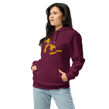 Great Lakes Hoodie (Gold) | Unisex Organic