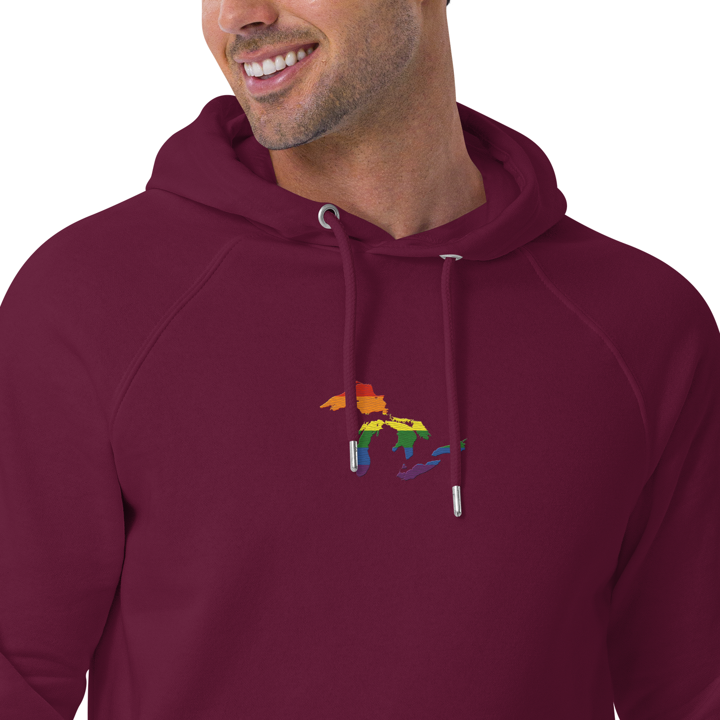 Great Lakes Hoodie (Rainbow Pride Edition) | Unisex Organic - Emb.