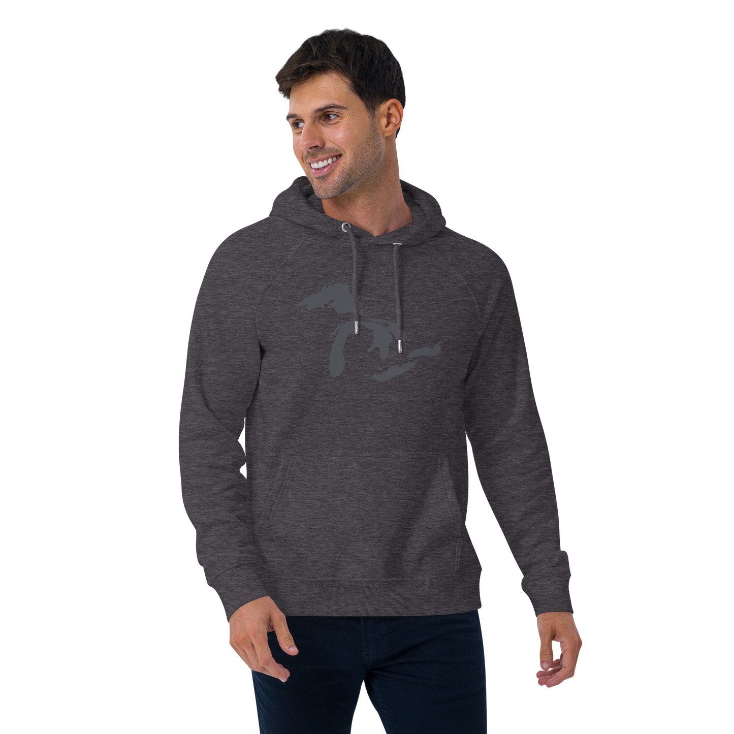 Great Lakes Hoodie (Iron Ore Grey) | Unisex Organic