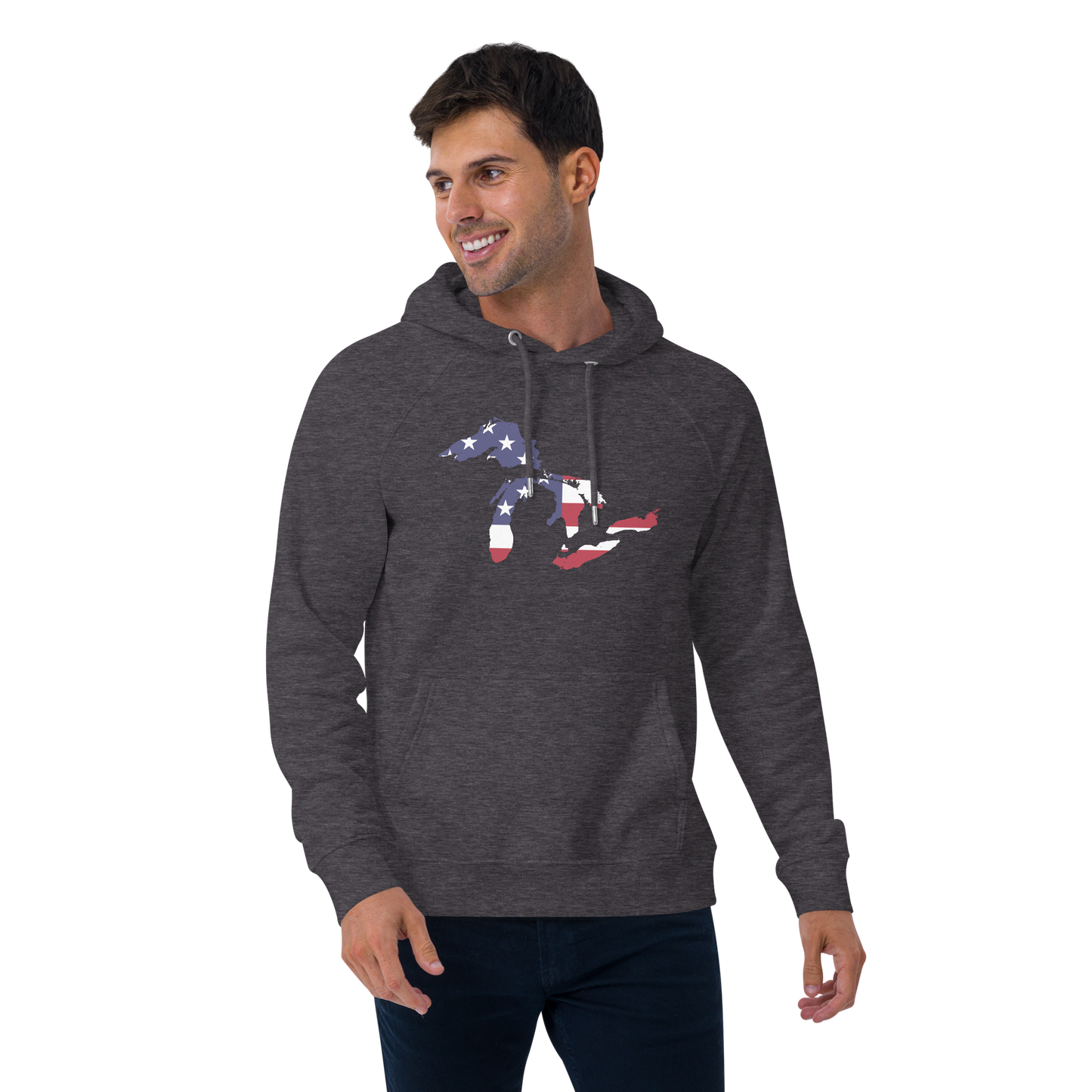 Great Lakes Hoodie (Patriotic Edition) | Unisex Organic