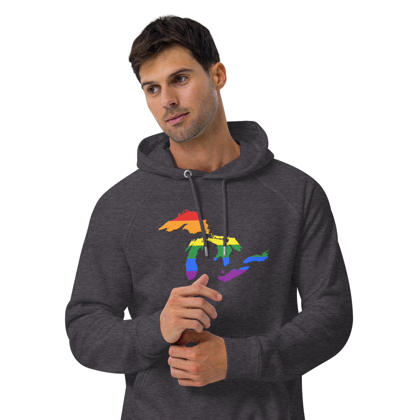 Great Lakes Hoodie (Rainbow Pride Edition) | Unisex Organic