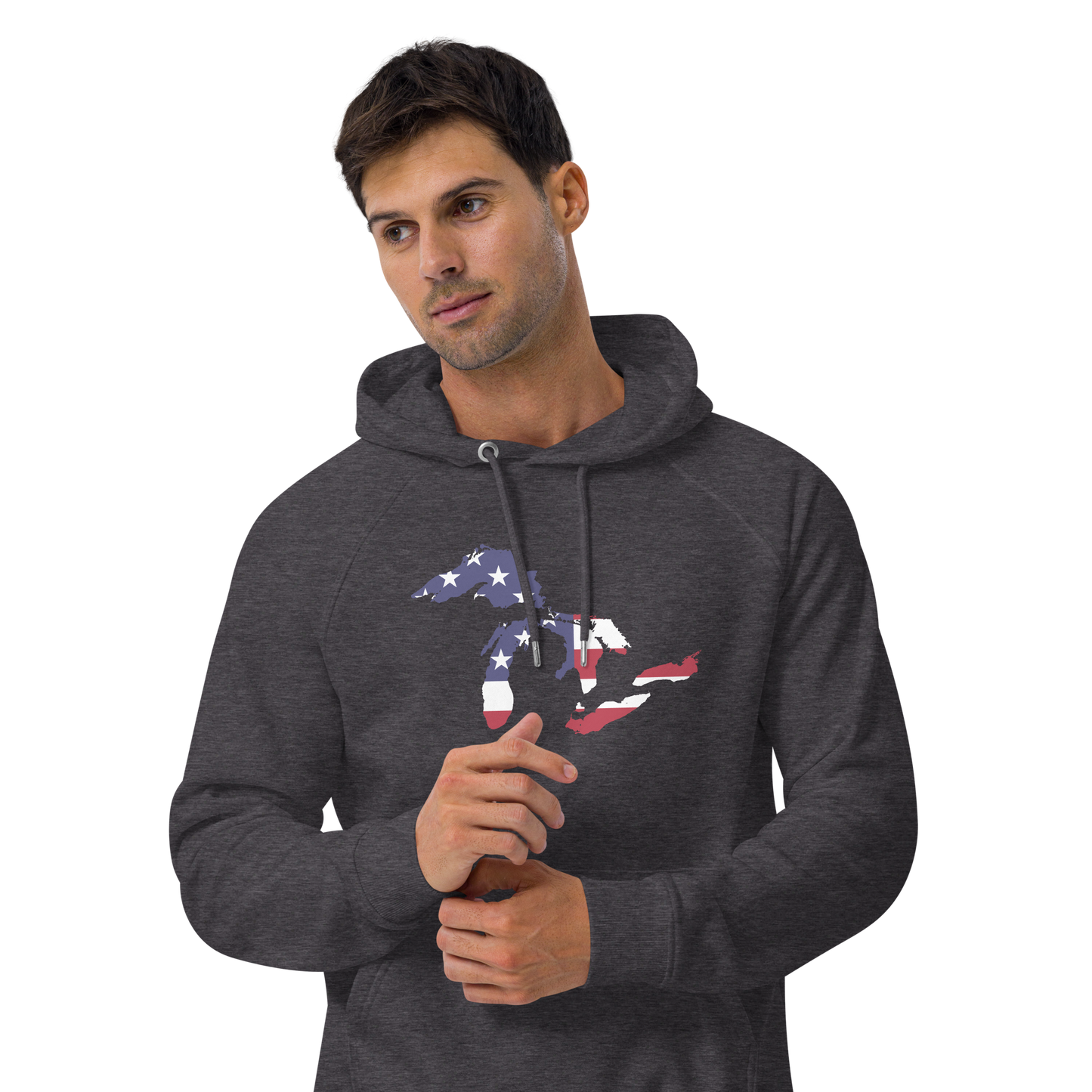 Great Lakes Hoodie (Patriotic Edition) | Unisex Organic