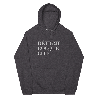 'Détroit Rocque Cité' Hoodie | Unisex Organic