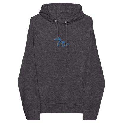 Great Lakes Hoodie (Superior Blue) | Unisex Organic - Emb.