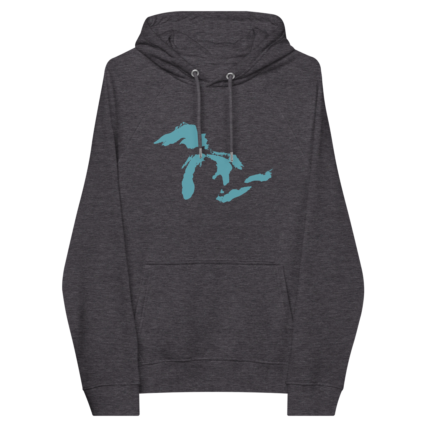 Great Lakes Hoodie (Huron Blue) | Unisex Organic